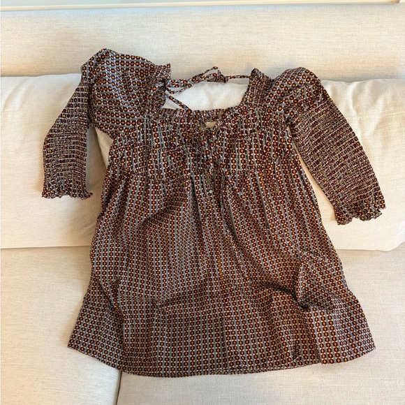 Patterned Ruffle Free People Dress - Picture 3 of 3